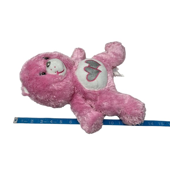 Care Bears‎ Love-a-Lot Bear 25th Anniversary Swarovski Crystal Collector’s Plush - Picture 9 of 9